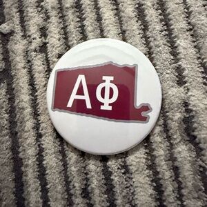 Alabama Alpha Phi Sorority Button